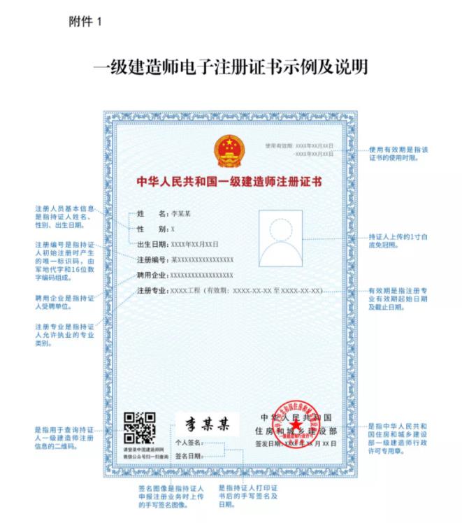 一級建造師實(shí)行電子證書，明年開始紙質(zhì)證書作廢